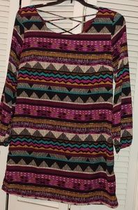 Printed boutique dress